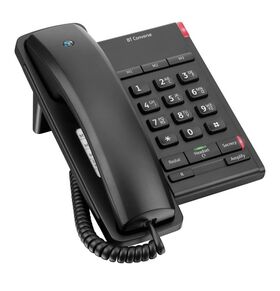 BT Converse 2100 - Corded Phone - Black - Office Phone Shop