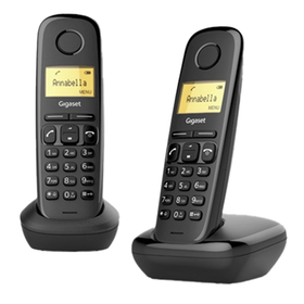 Gigaset A170 Duo - Cordless Phone with Caller ID - DECT/GAP - Office Phone  Shop