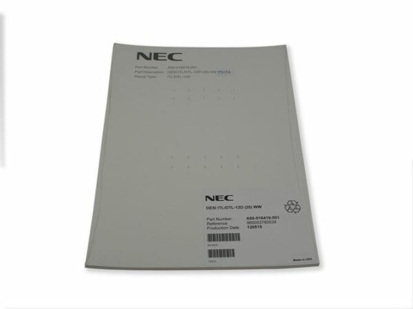 NEC SV9100 DESI ITL/DTL-12D WW (A50016419001)