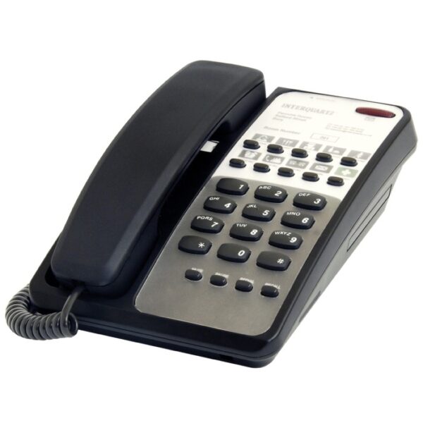Interquartz 9281 Voyager Hotel Phone Black (No Memory) (9281N)