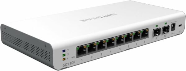 Netgear Insight GC110P 8 Ports POE 2 x SFP Ports (GC110P-100UKS)