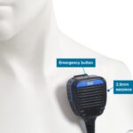 Entel CMP/DT5 is a rugged, submersible (IP67) remote speaker microphone