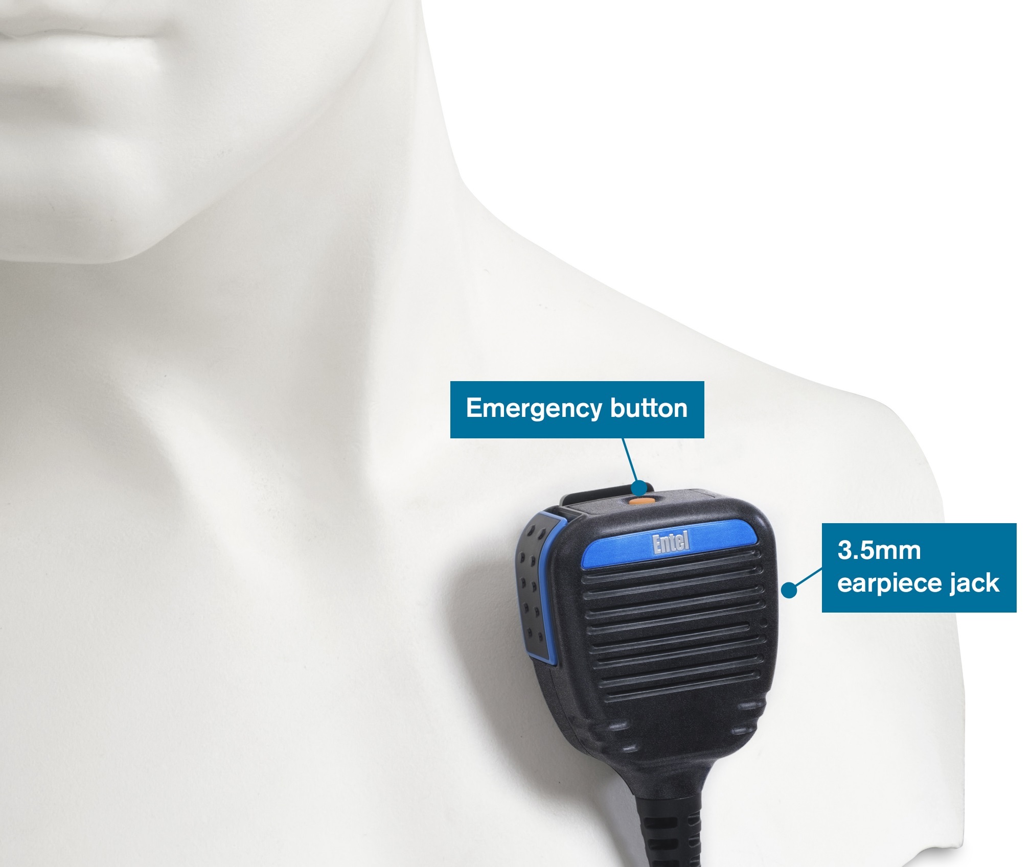 Entel-CMP-DT5E-Submersible-Remote-Speaker-Microphone Entel CMP/DT5 is a rugged, submersible (IP67) remote speaker microphone